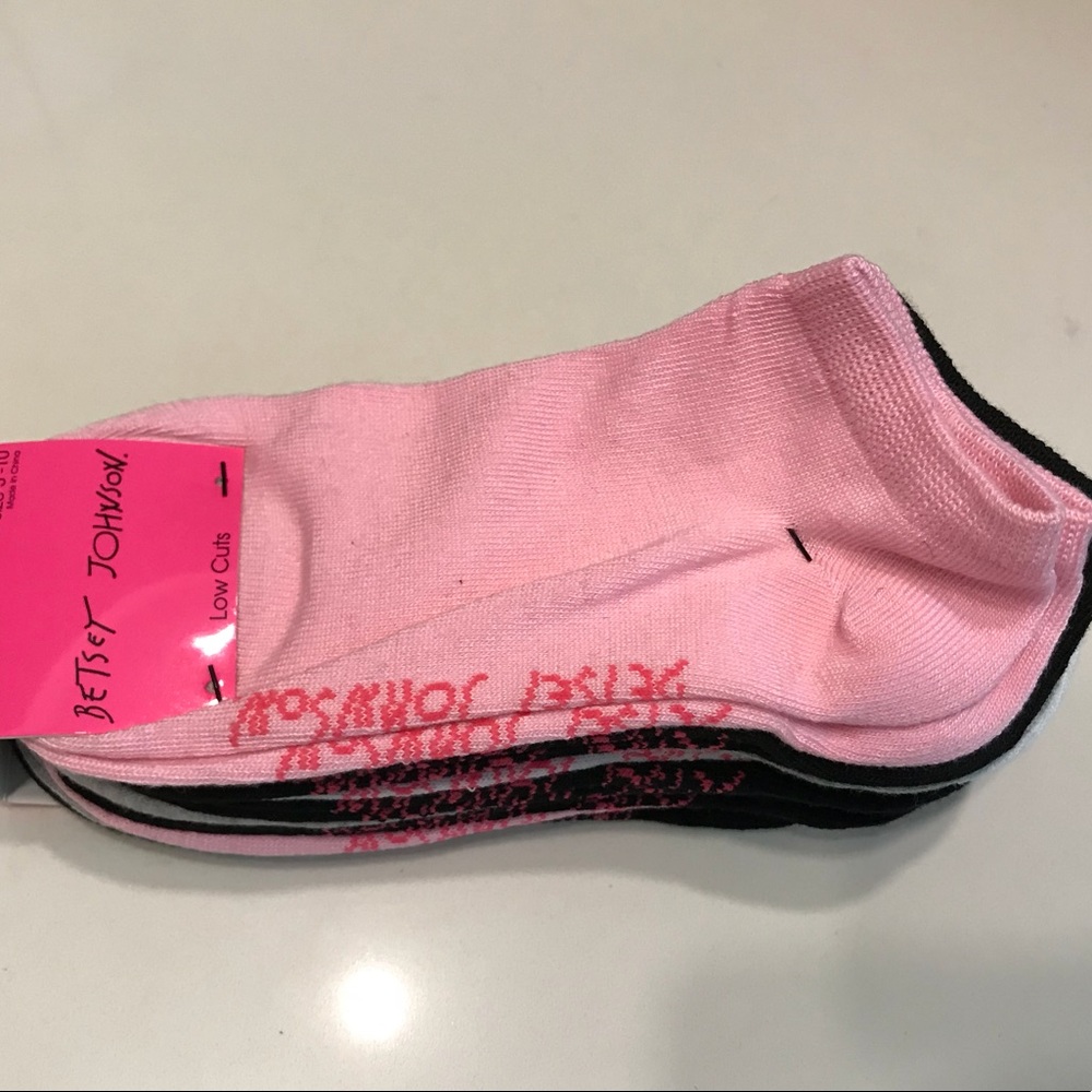 Betsy Johnson 10 Pair Socks asstd colors